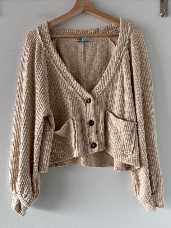 Free People Sweaters - Free People Beach Slouchy Cardigan Top